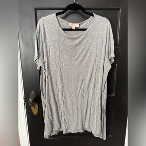 Philosophy Women's Light Gray Tunic Top